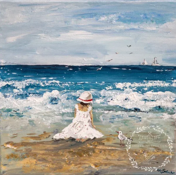 Verträumter Blick zum Meer